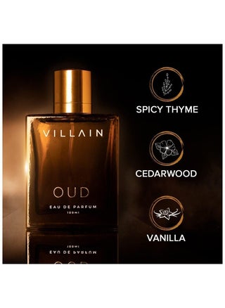 Oud EDP, Long Lasting Perfume for Men, 100ml - view 3